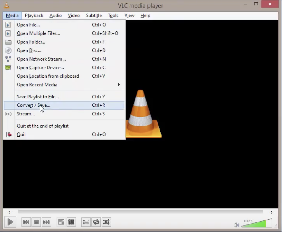 vlc media player convert audio cuts out